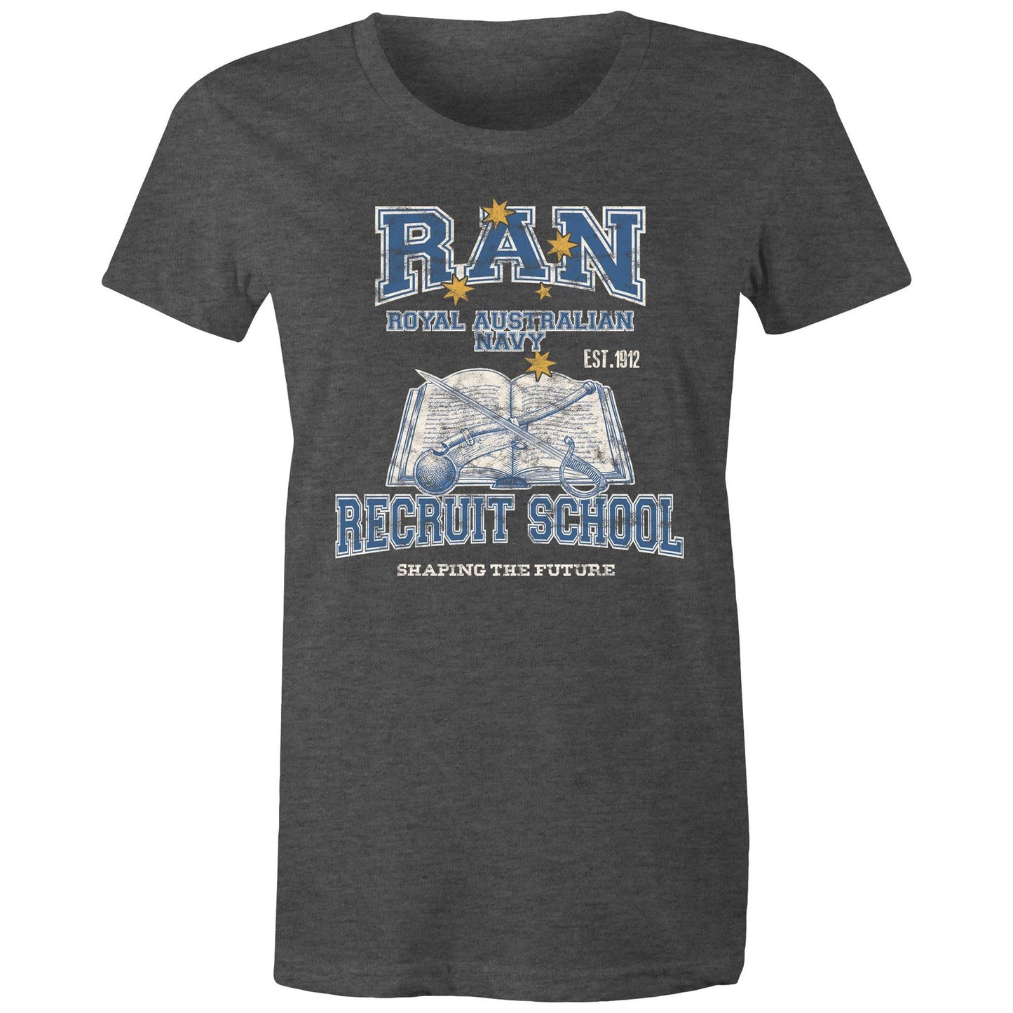 RAN Recruit School Women's T-shirt (style Alpha, colour)