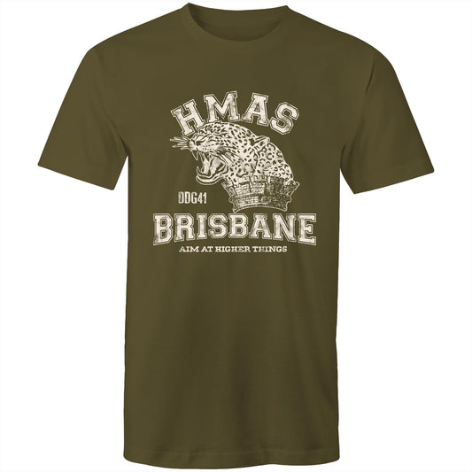 HMAS Brisbane (III) DDG41 Men's T-shirt white (Style Alpha)