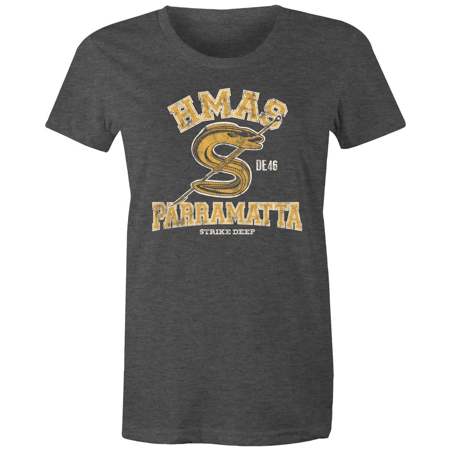 HMAS Parramatta (III) DE46 Women's T-shirt (style Alpha, colour)
