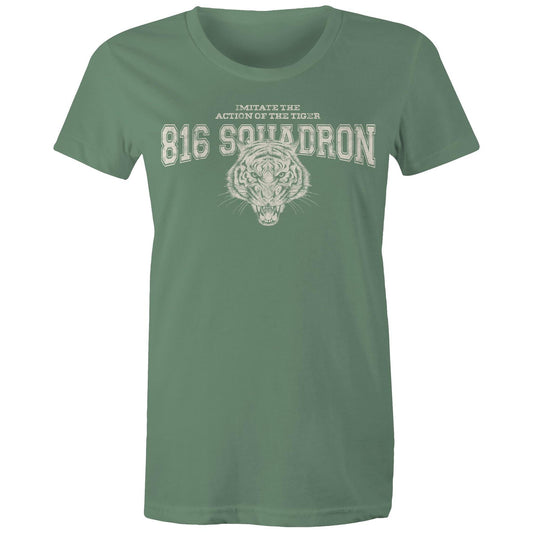 816 Squadron Women's T-shirt (style Alpha, white)