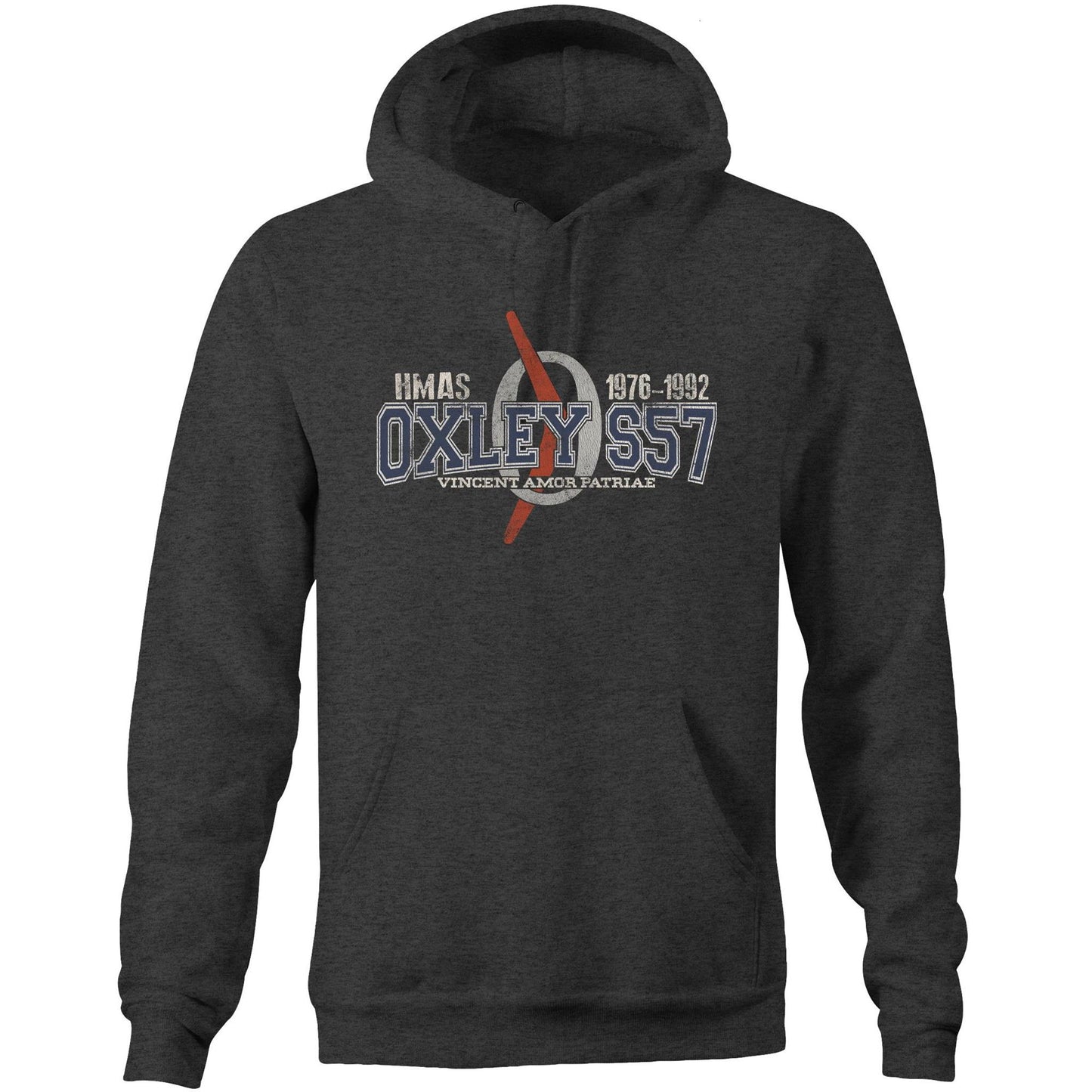 HMAS Oxley (II) S57 Men's Hoodie (style Oscar Bravo)