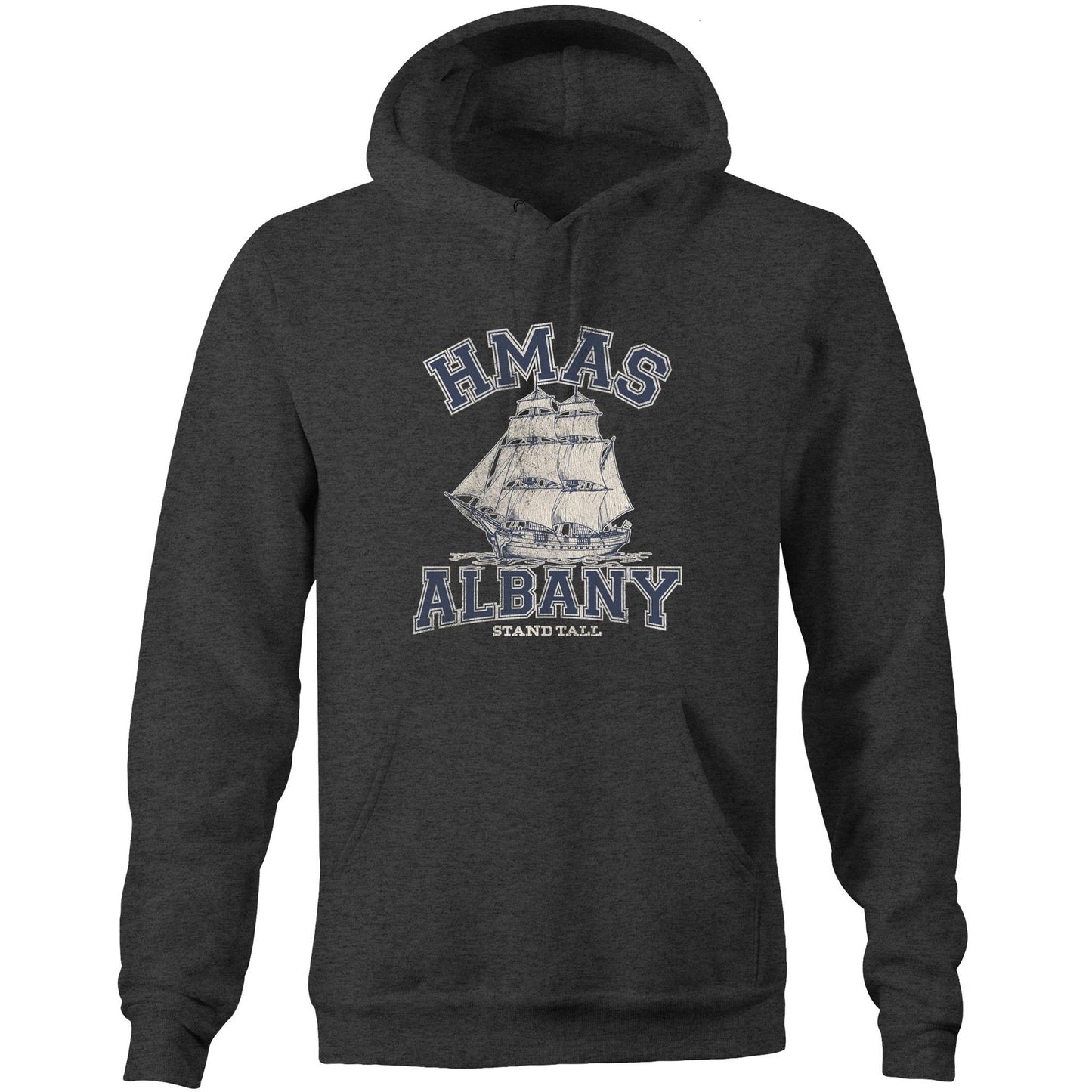 HMAS Albany P86 Men's Hoodie (style Alpha, blue)
