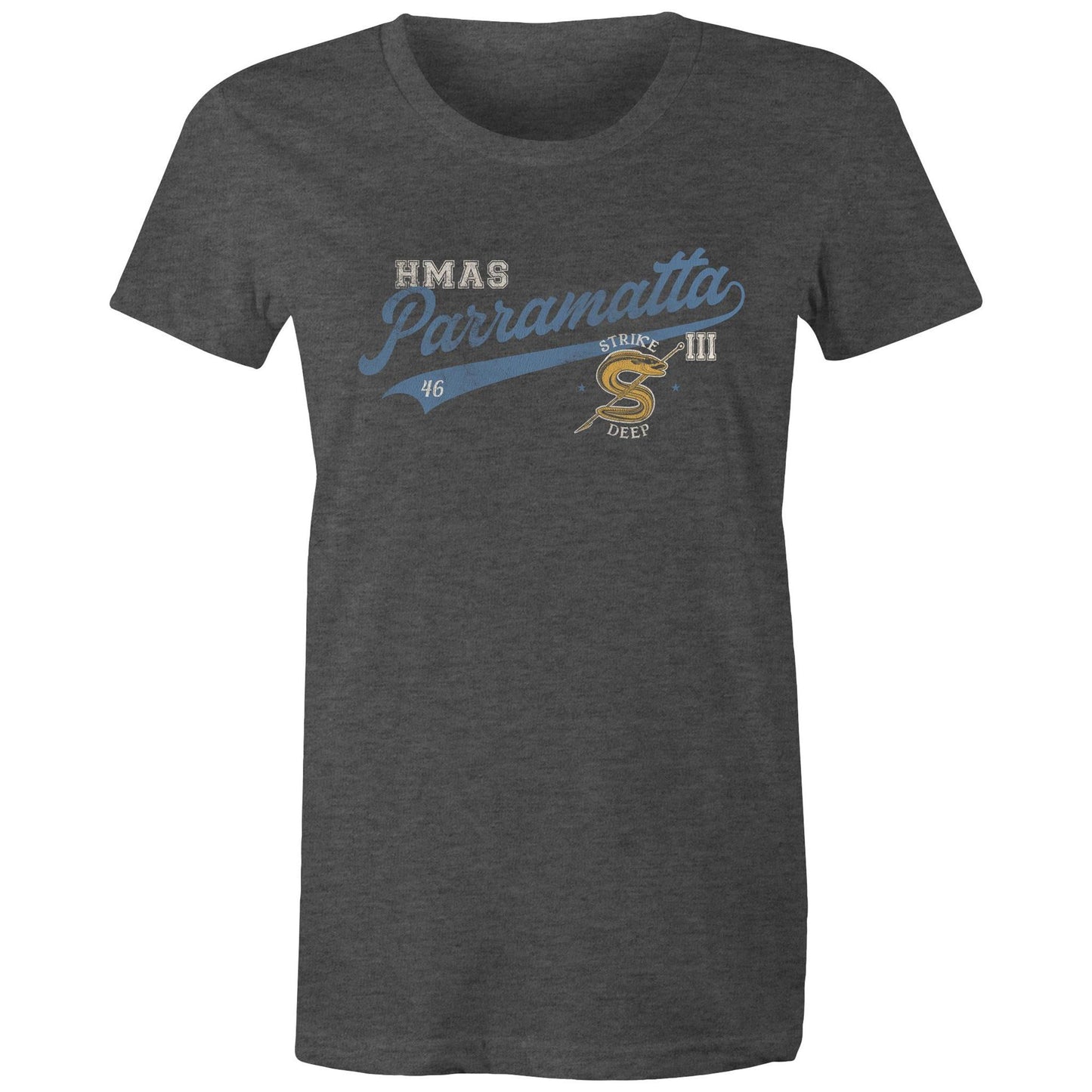 HMAS Parramatta (III) DE46 Women's T-shirt (style Bravo)