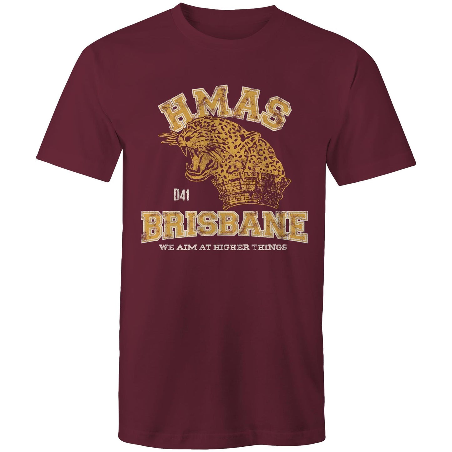 HMAS Brisbane (II) D41 Men's T-shirt (style Alpha, colour)