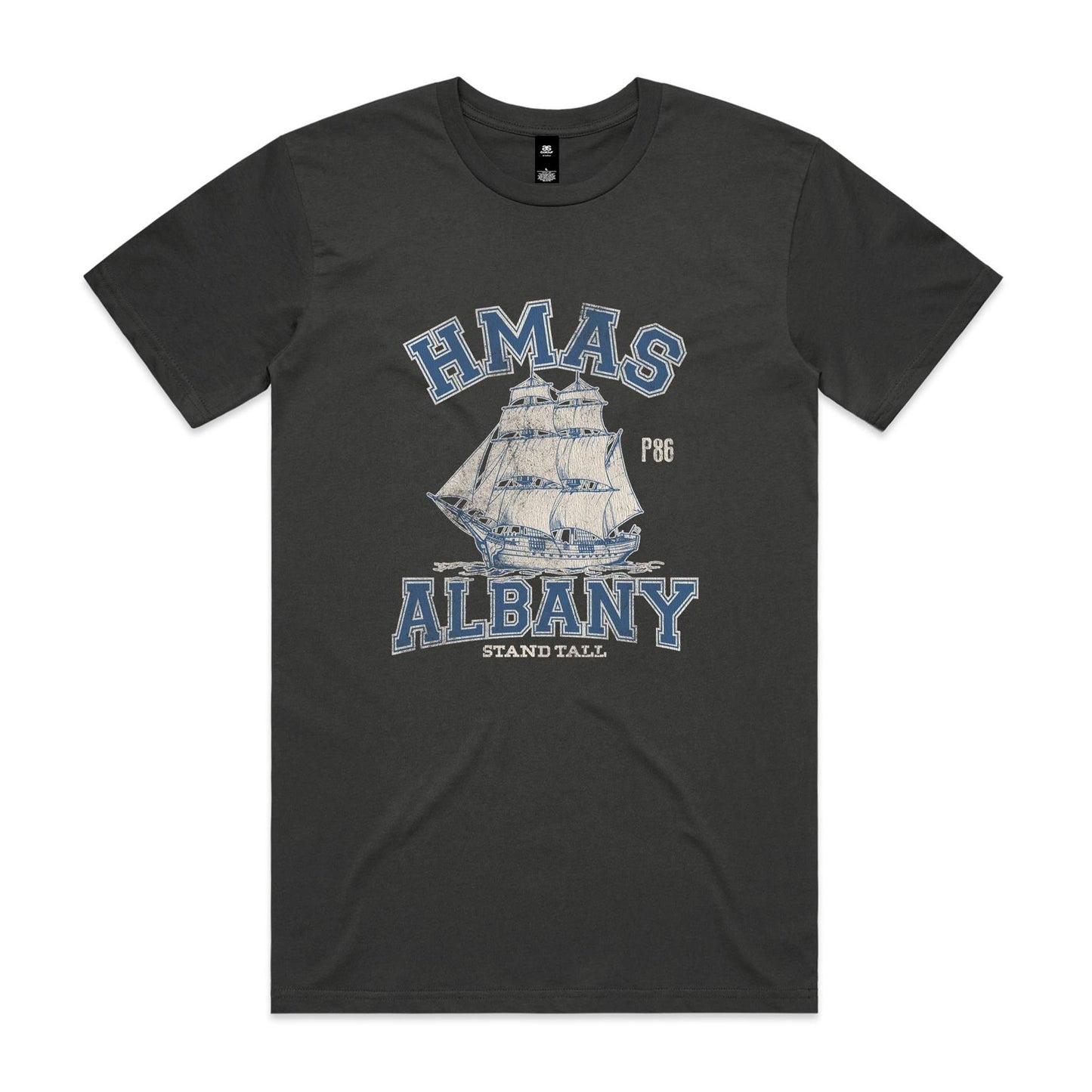 HMAS Albany P86 Men's T-shirt (style Alpha, colour)