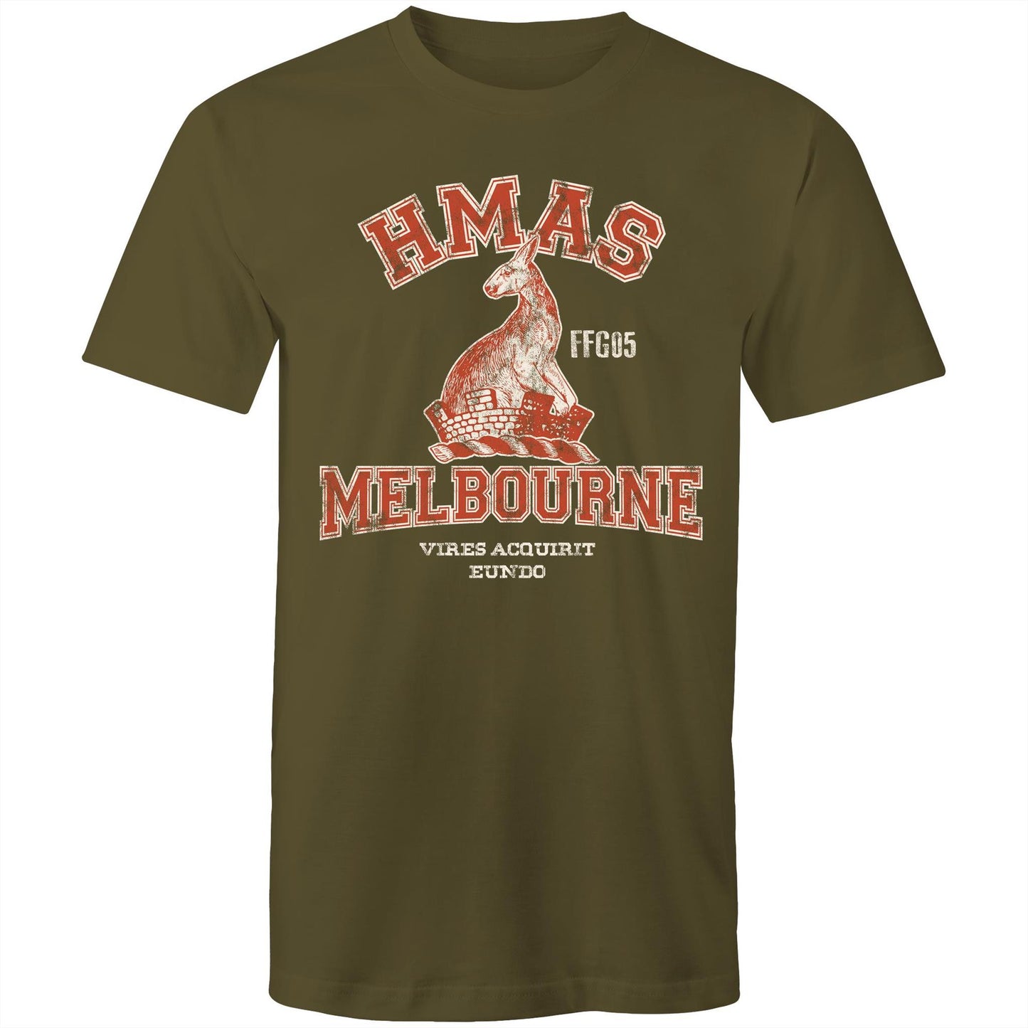 HMAS Melbourne (III) FFG05 Men's T-shirt (style Alpha, colour)