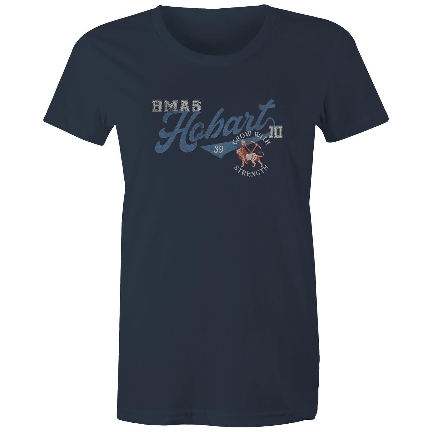 HMAS Hobart (III) DDG39 Women's T-shirt (style Bravo)