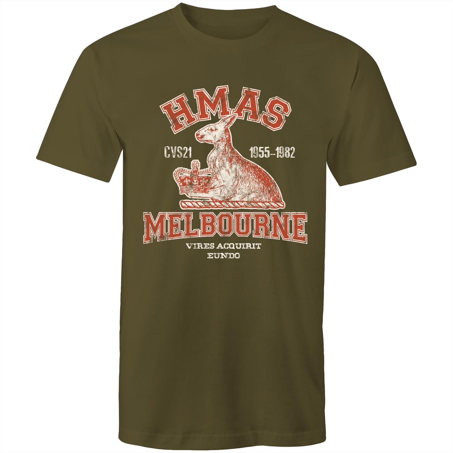 HMAS Melbourne (II) CVS21 Men's T-shirt (style Alpha, colour)