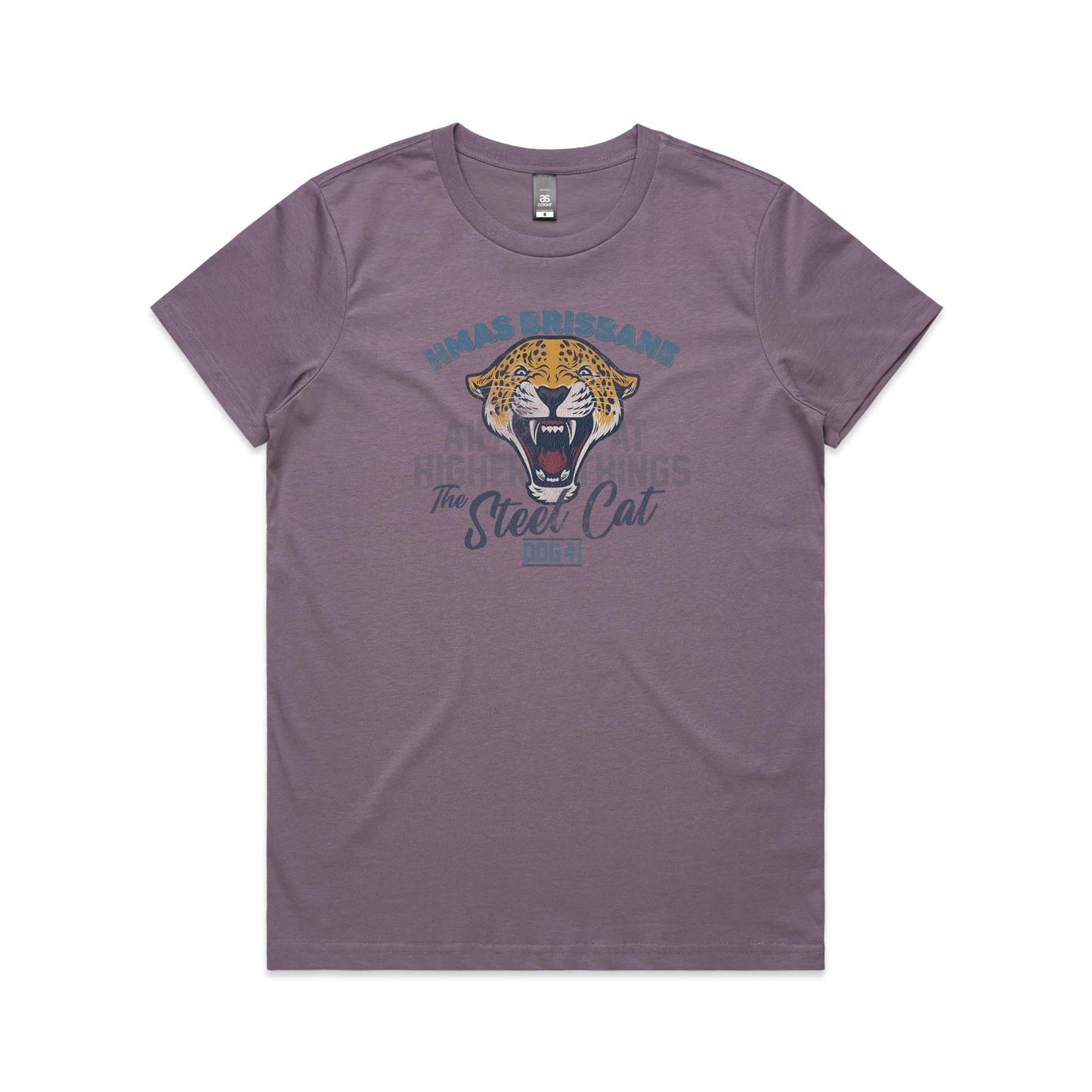 HMAS Brisbane (III) DDG41 Women's T-shirt (Mascot style 1)