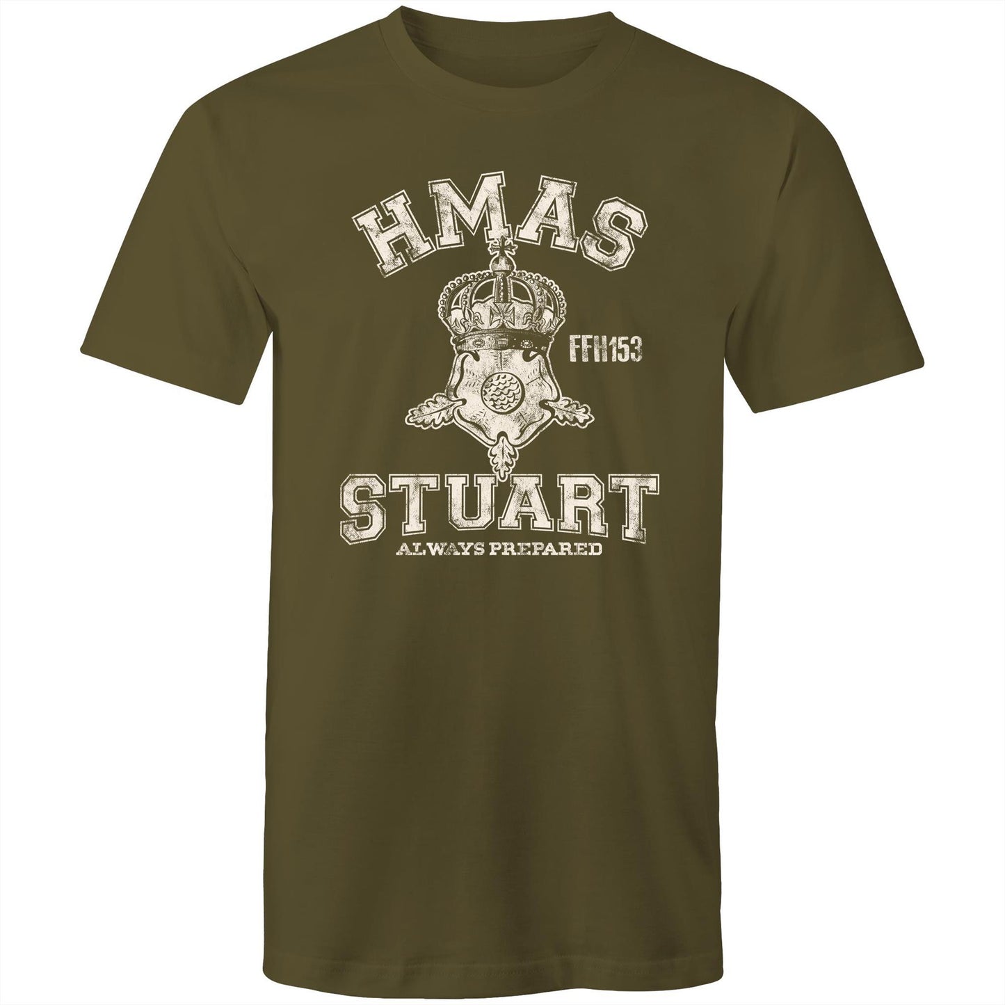 HMAS Stuart (III) FFH153 Men's T-shirt (style Alpha, white)