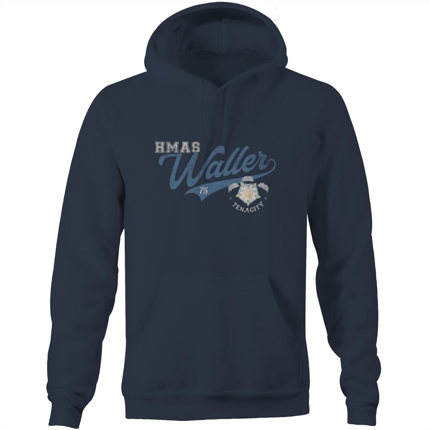 HMAS Waller SSG75 Men's Hoodie (style Bravo)
