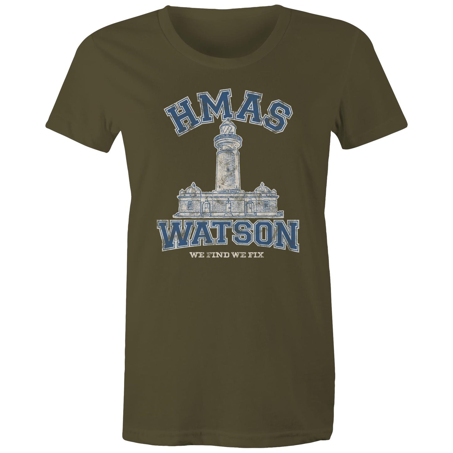HMAS Watson Women's T-shirt (style Alpha, colour)
