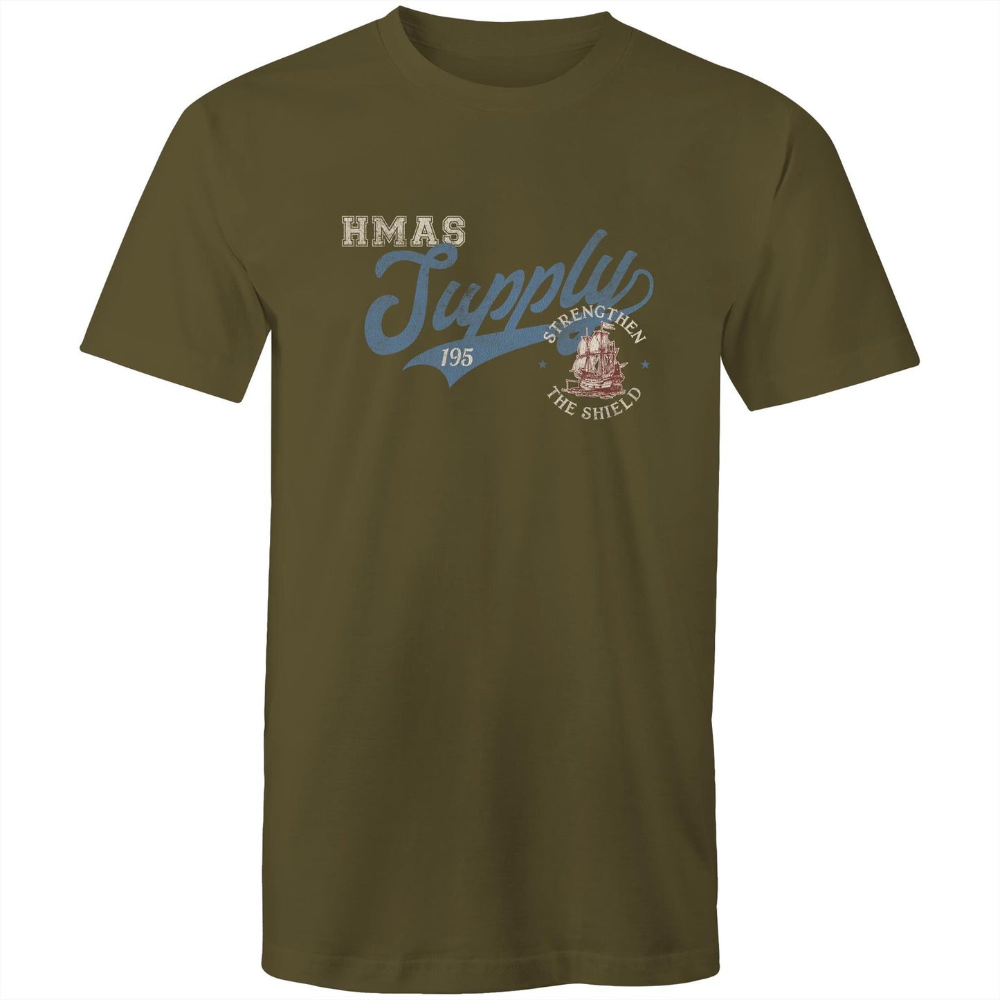 HMAS Supply AOR195 Men's T-shirt (style Bravo)