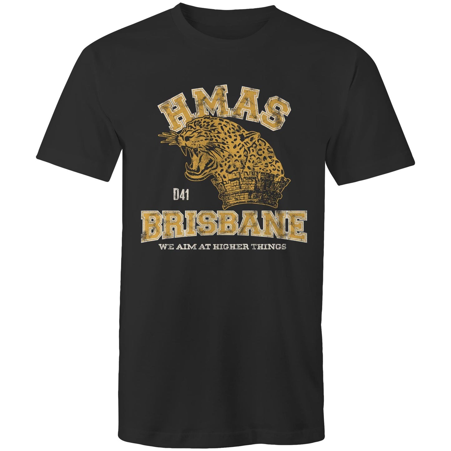HMAS Brisbane (II) D41 Men's T-shirt (style Alpha, colour)