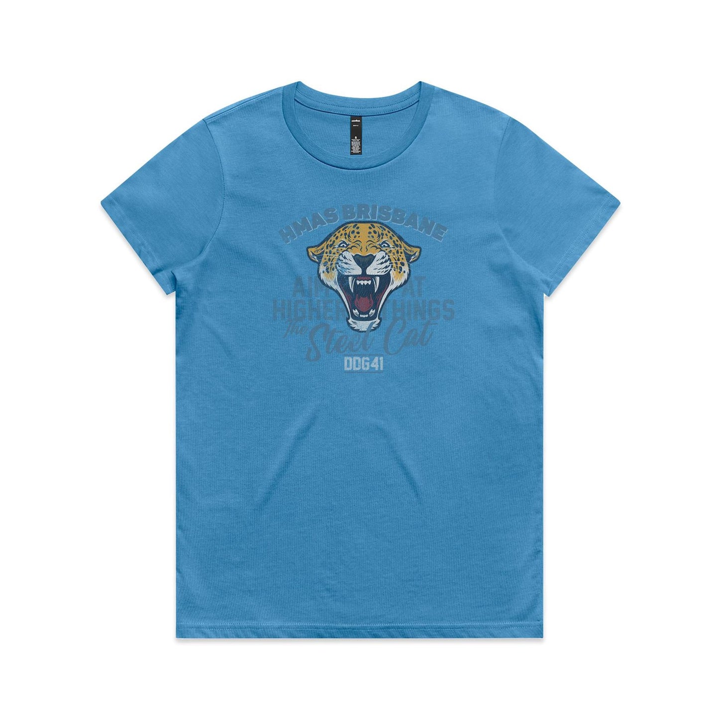 HMAS Brisbane (III) DDG41 Women's T-shirt (Mascot style 1)