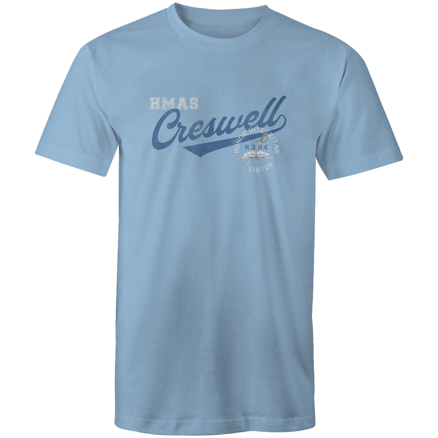 HMAS Creswell Men's T-shirt (style Bravo)