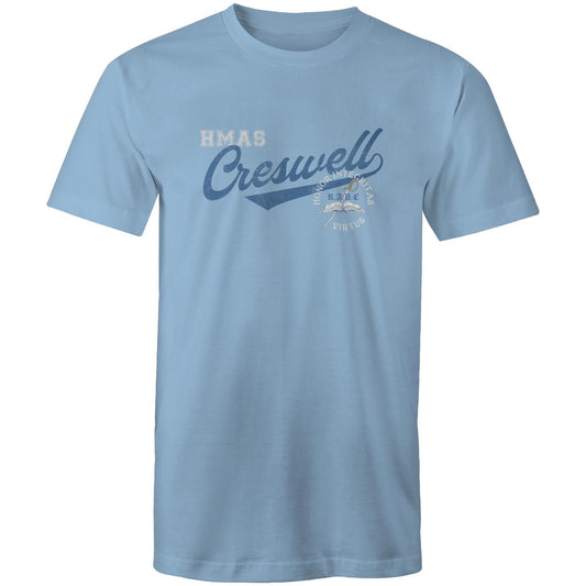 HMAS Creswell Men's T-shirt (style Bravo)