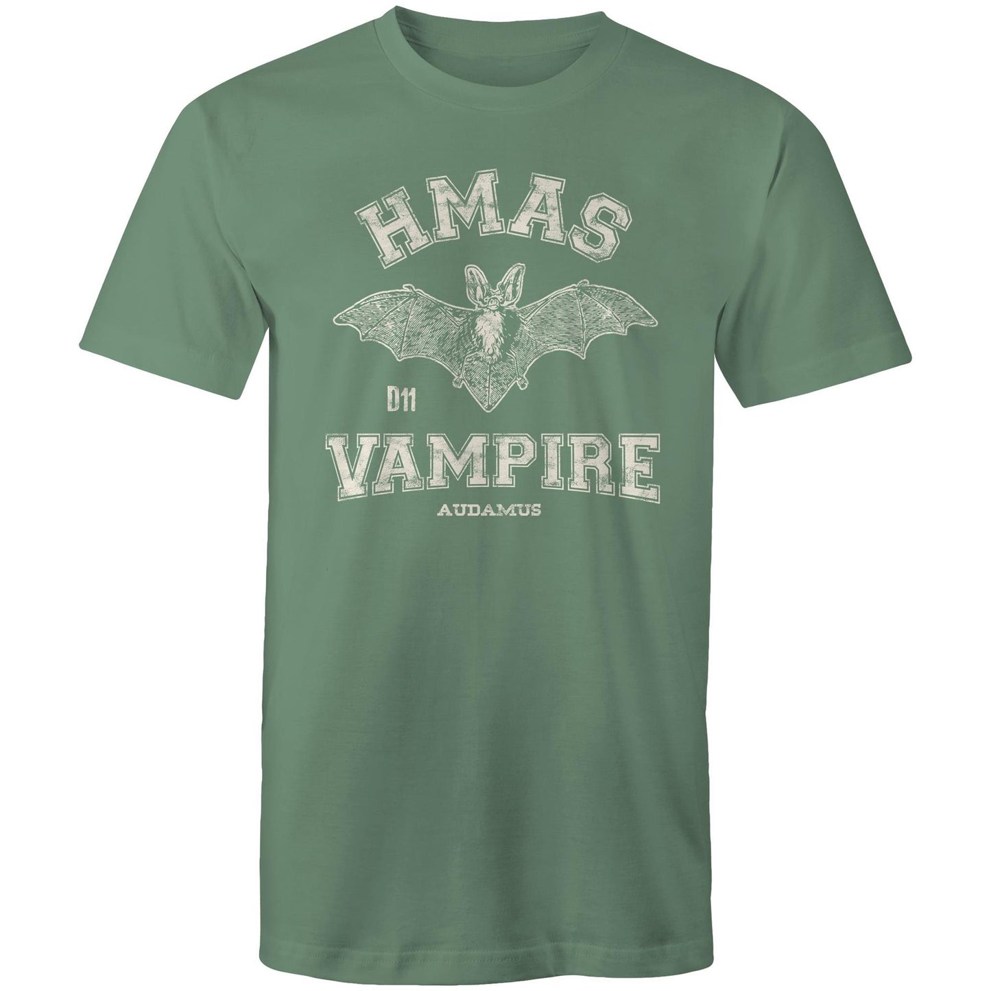 HMAS Vampire D11 Men's T-shirt (style Alpha, white)