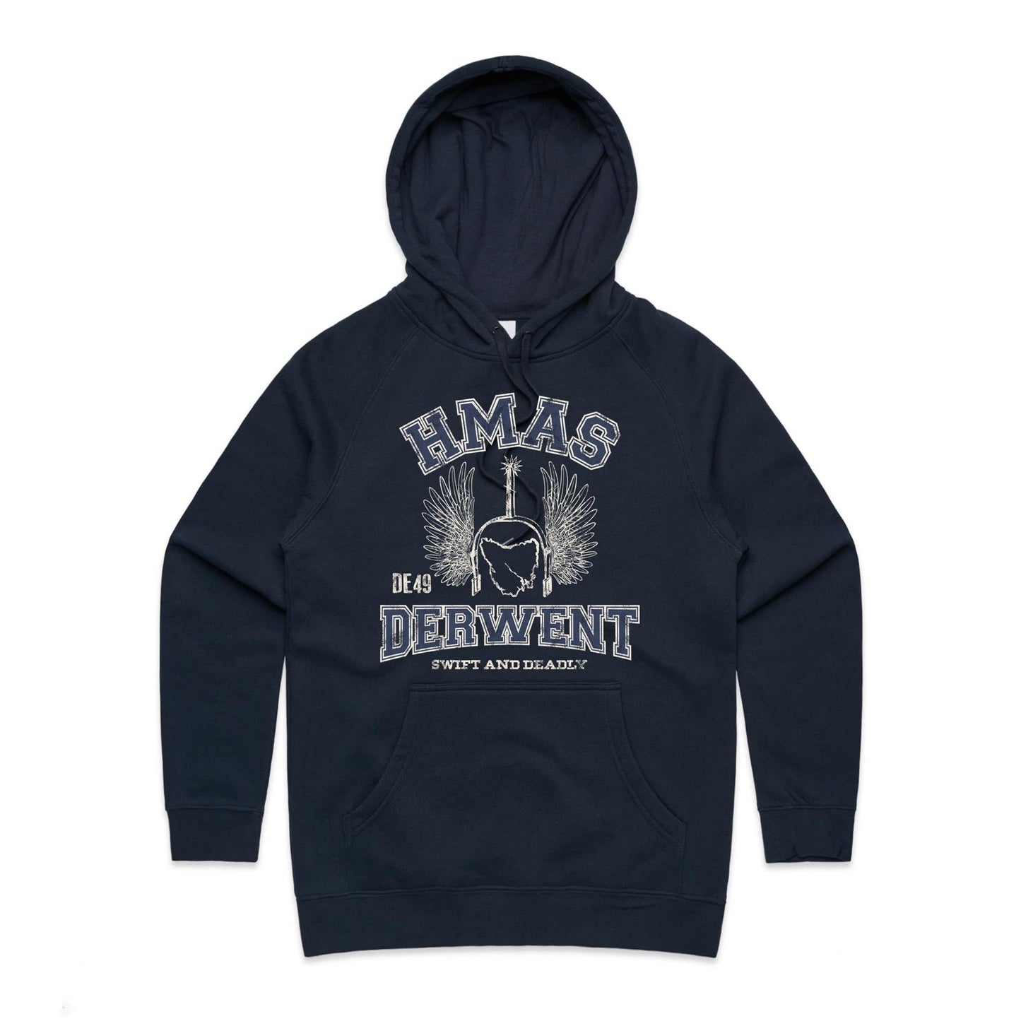 HMAS Derwent DE49 Women's Hoodie (style Alpha)