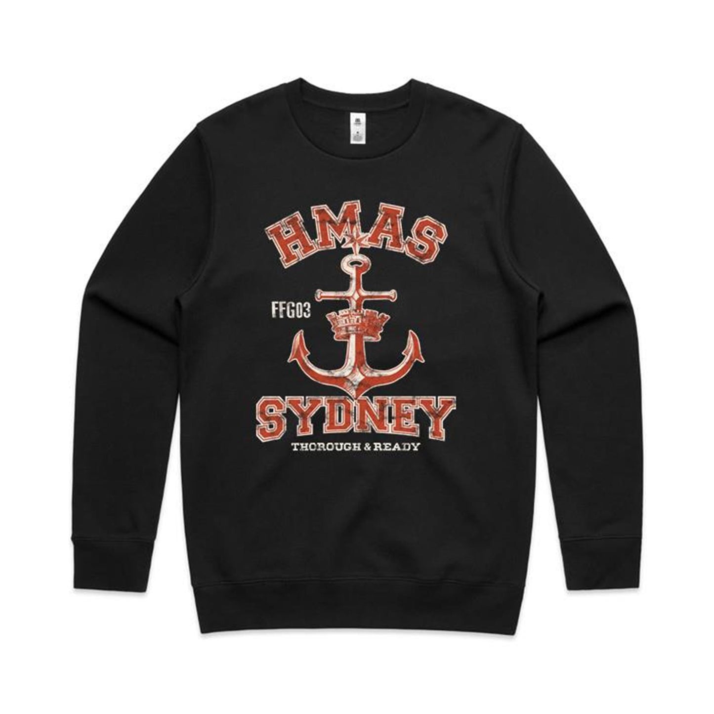 HMAS Sydney (IV) FFG03 Men's Jumper (style Alpha)