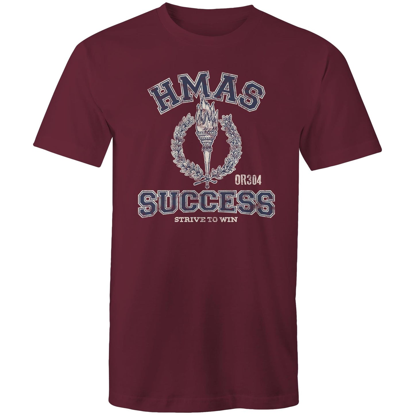 HMAS Success (II) OR304 Men's T-shirt (style Alpha, blue)