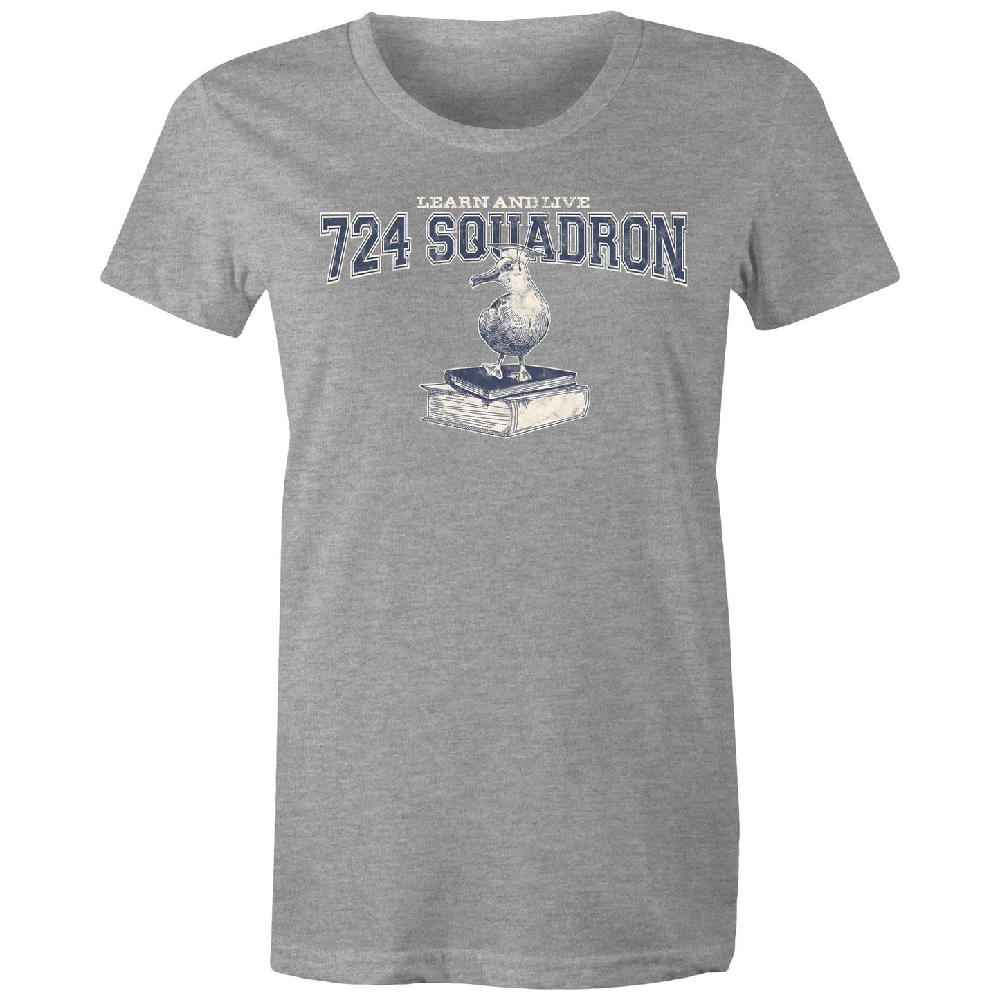 724 Squadron Women's T-shirt (style Alpha, blue)