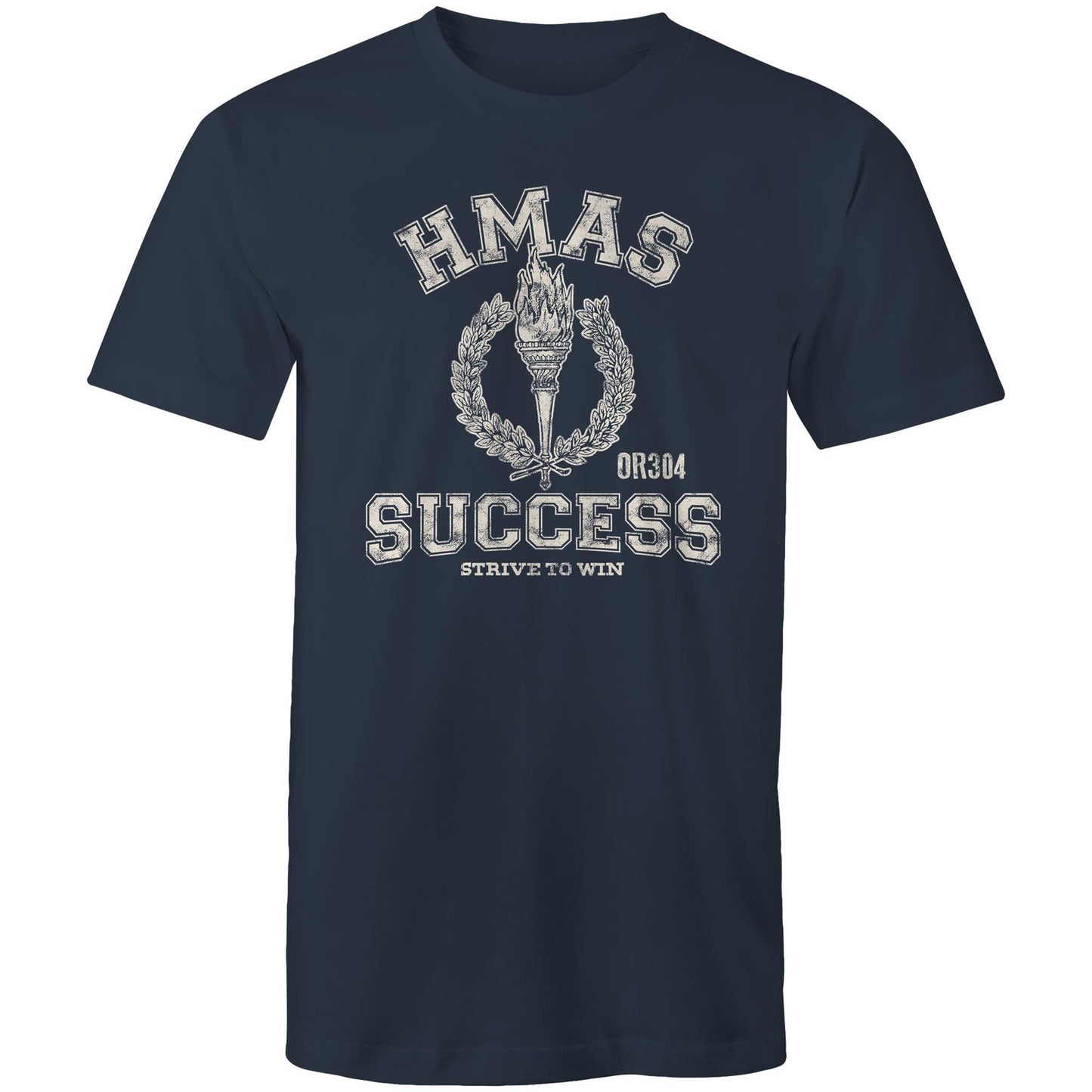 HMAS Success (II) OR304 Men's T-shirt (style Alpha, white)