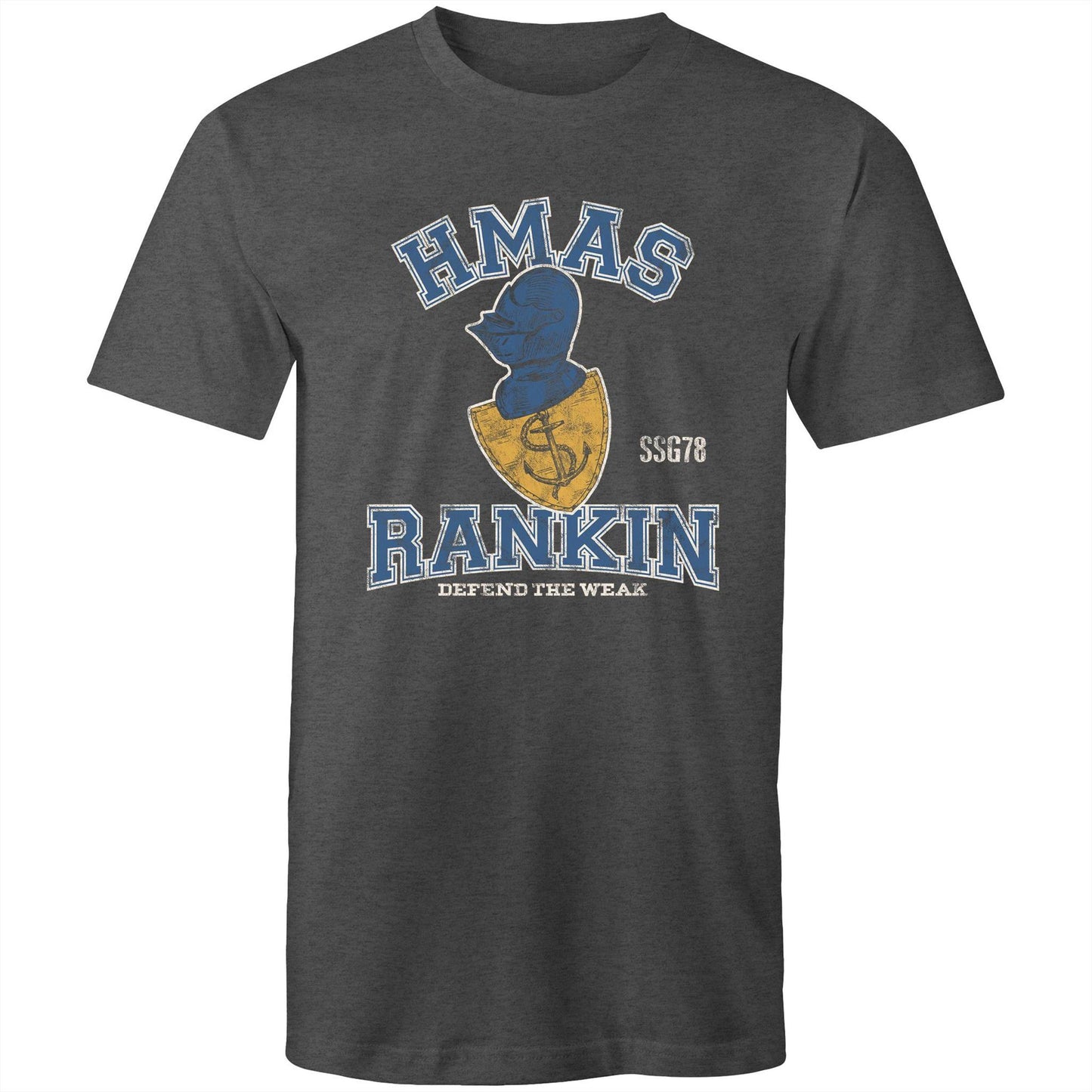 HMAS Rankin SSG78 Men's T-shirt (style Alpha, colour)