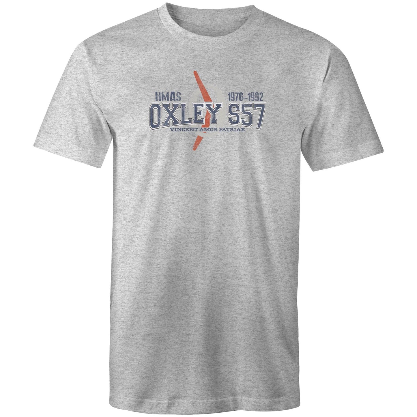 HMAS Oxley (II) S57 Men's T-shirt (style Oscar Bravo)