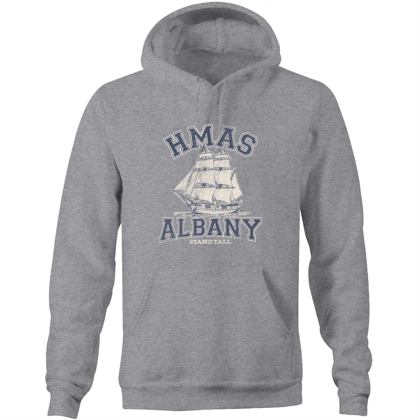 HMAS Albany P86 Men's Hoodie (style Alpha)