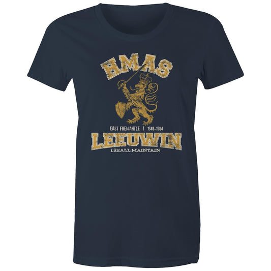 HMAS Leeuwin Women's T-shirt (style Alpha, colour)