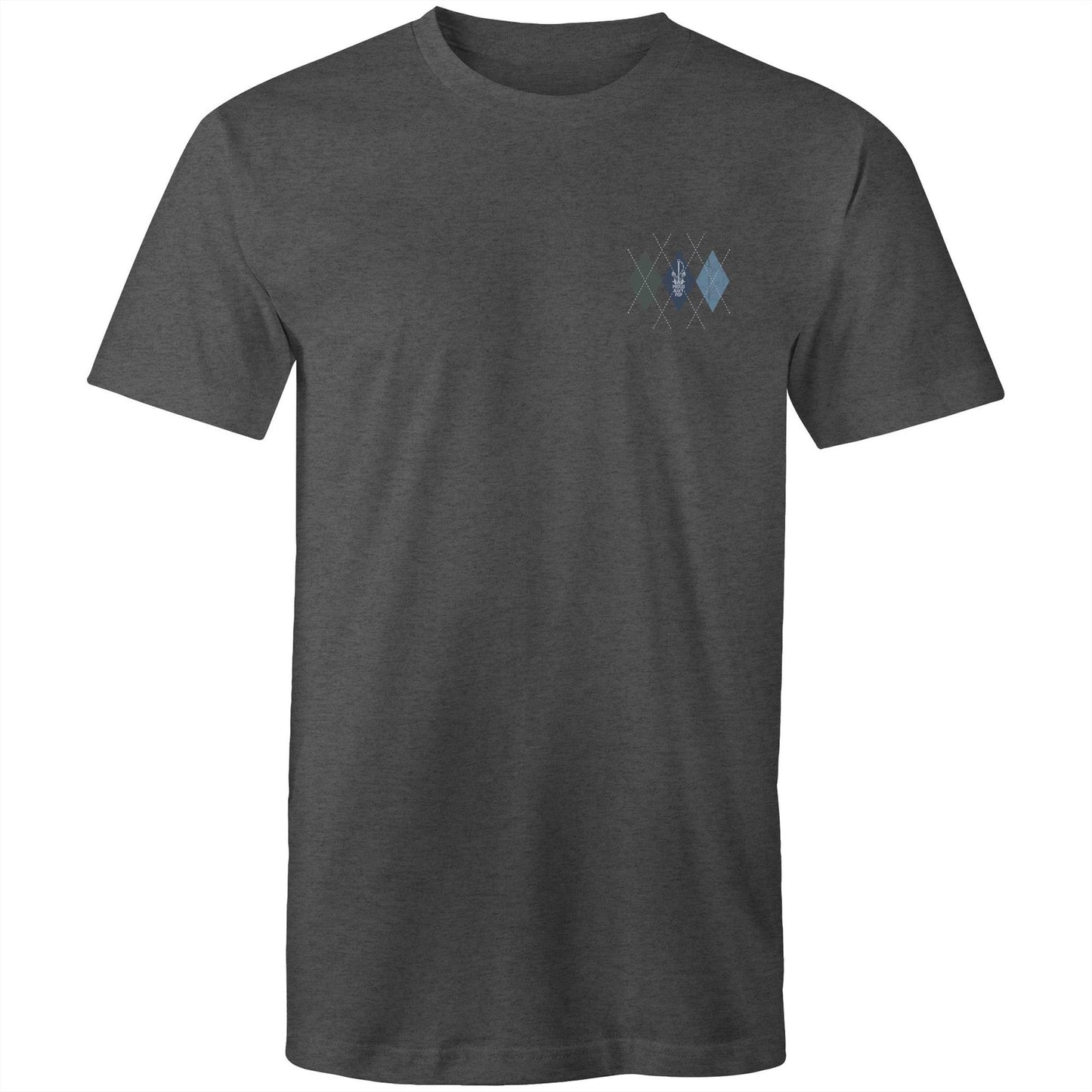 Proud Navy Pop (Argyle) Men's T-shirt