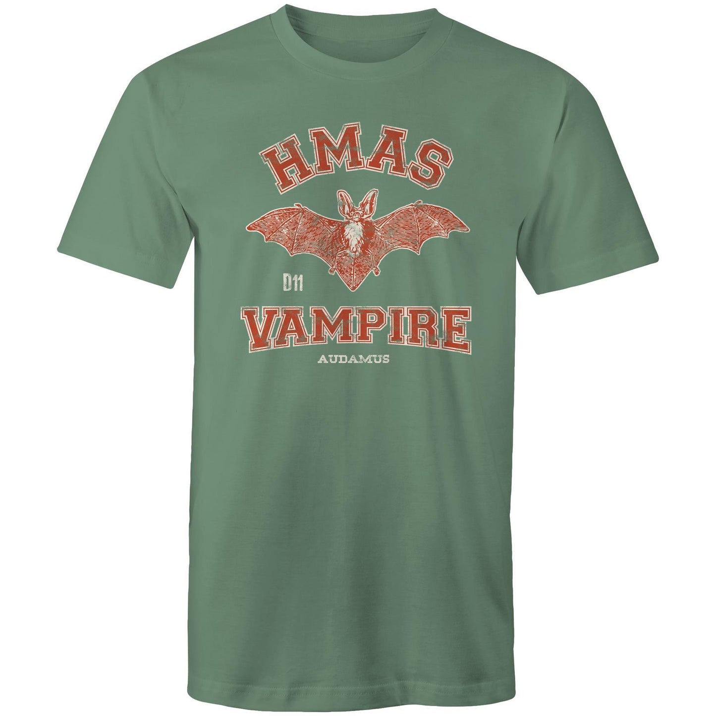 HMAS Vampire D11 Men's T-shirt (style Alpha, colour)