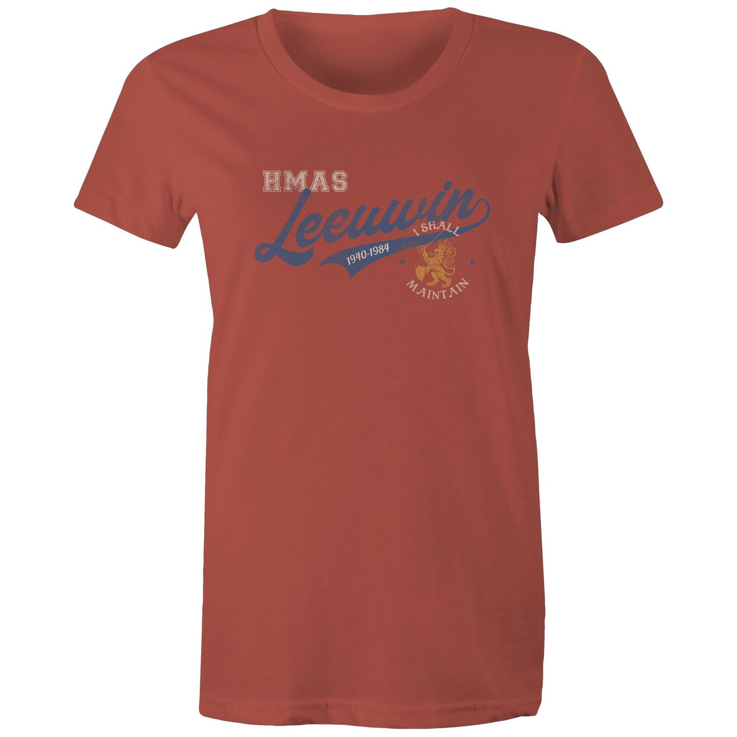 HMAS Leeuwin Women's T-shirt (style Bravo)