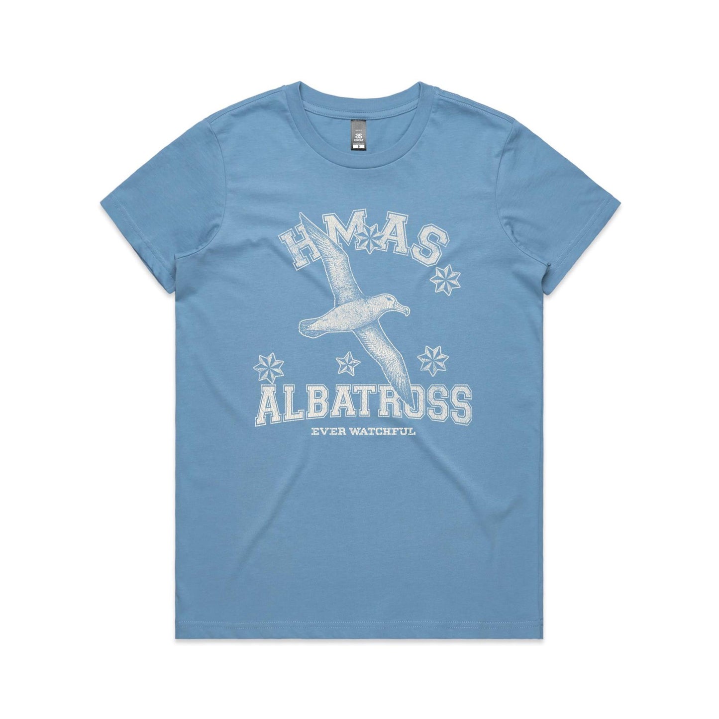 HMAS Albatross Women's T-shirt (style Alpha, white)