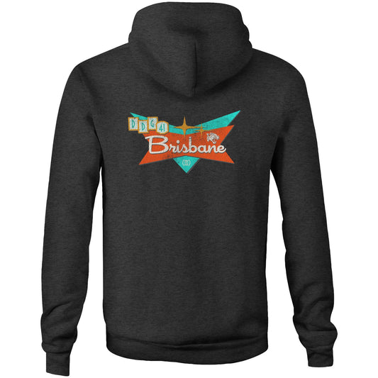 HMAS Brisbane (III) DDG41 Men's Hoodie (style Golf)