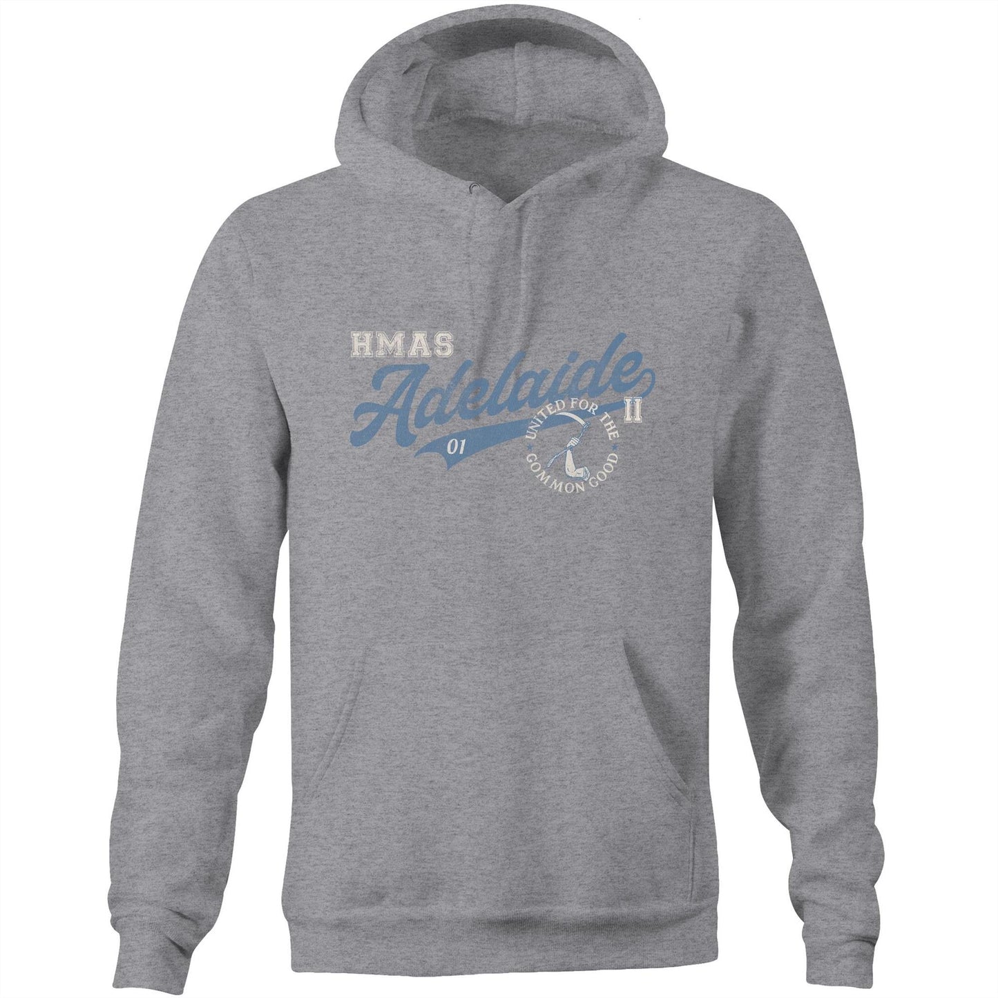 HMAS Adelaide (II) FFG01 Men's Hoodie (style Bravo)