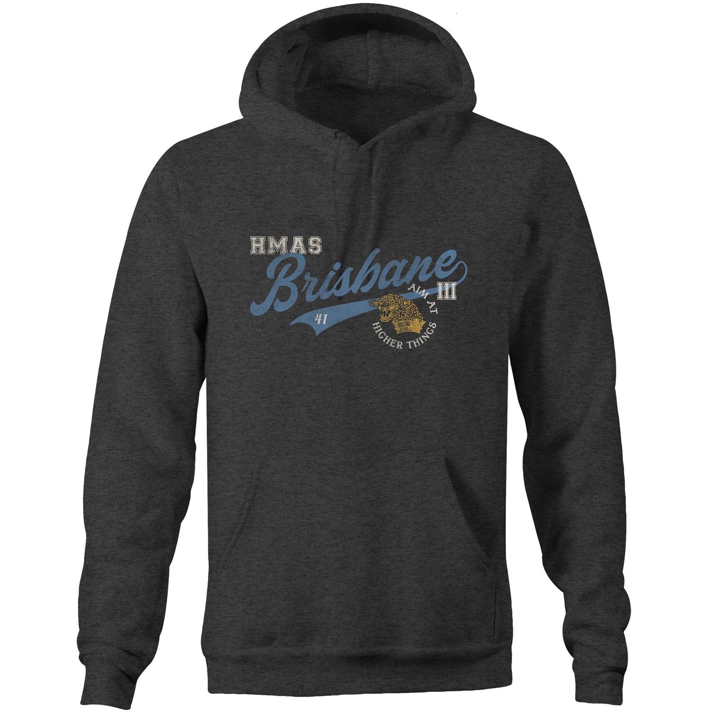 HMAS Brisbane (III) DDG41 Men's Hoodie (style Bravo)