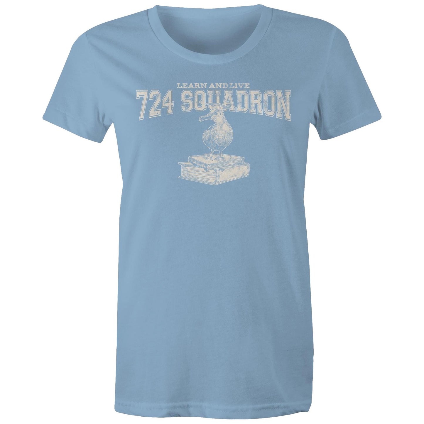 724 Squadron Women's T-shirt (style Alpha, white)
