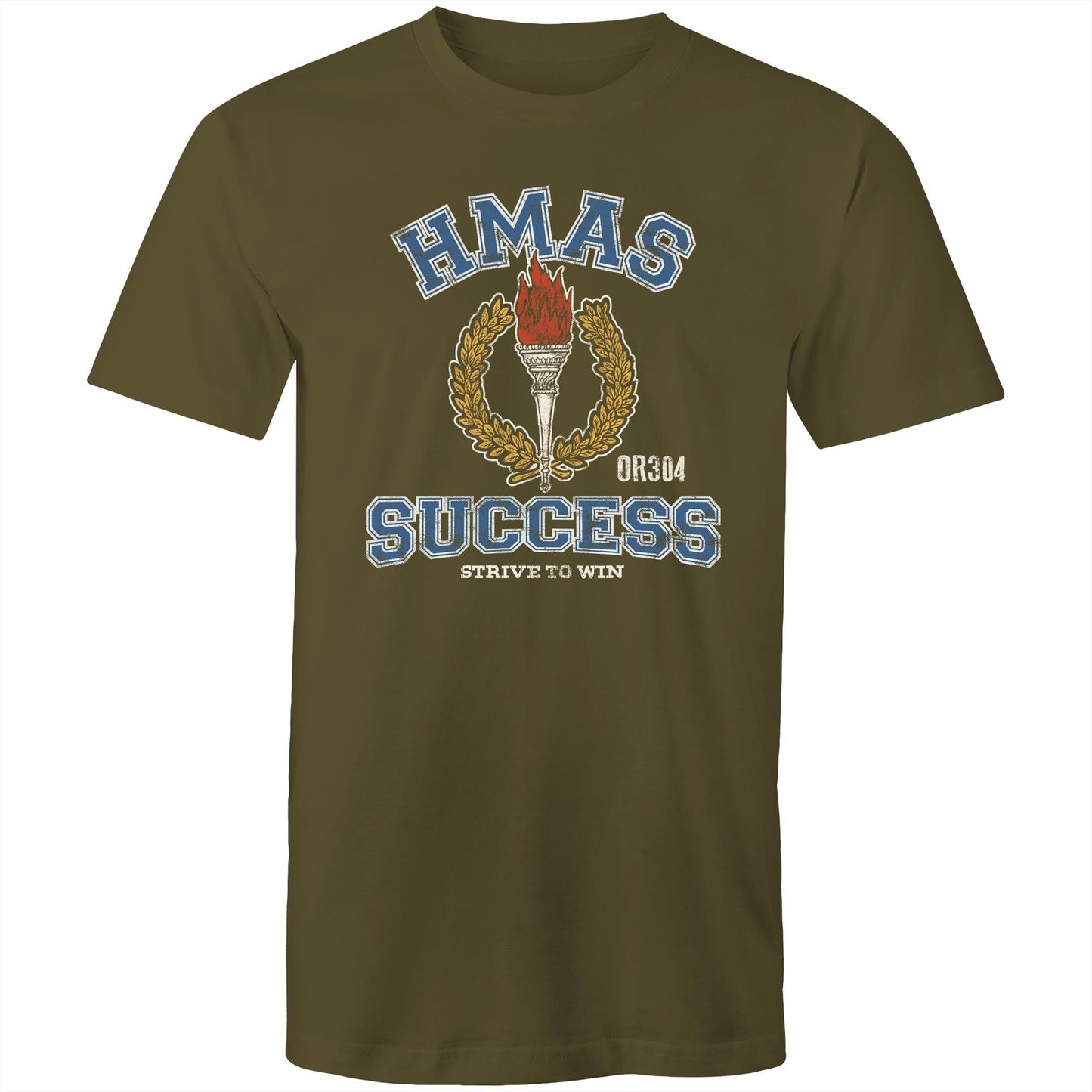 HMAS Success (II) OR304 Men's T-shirt (style Alpha, colour)