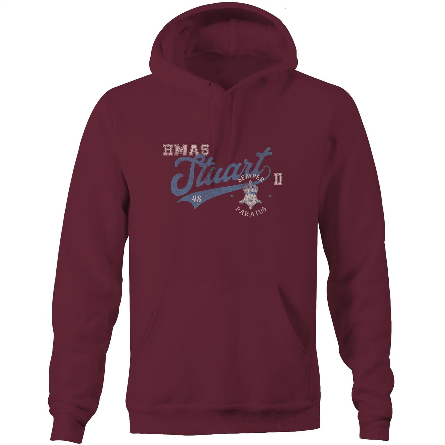 HMAS Stuart (II) DE48 Men's Hoodie (style Bravo)