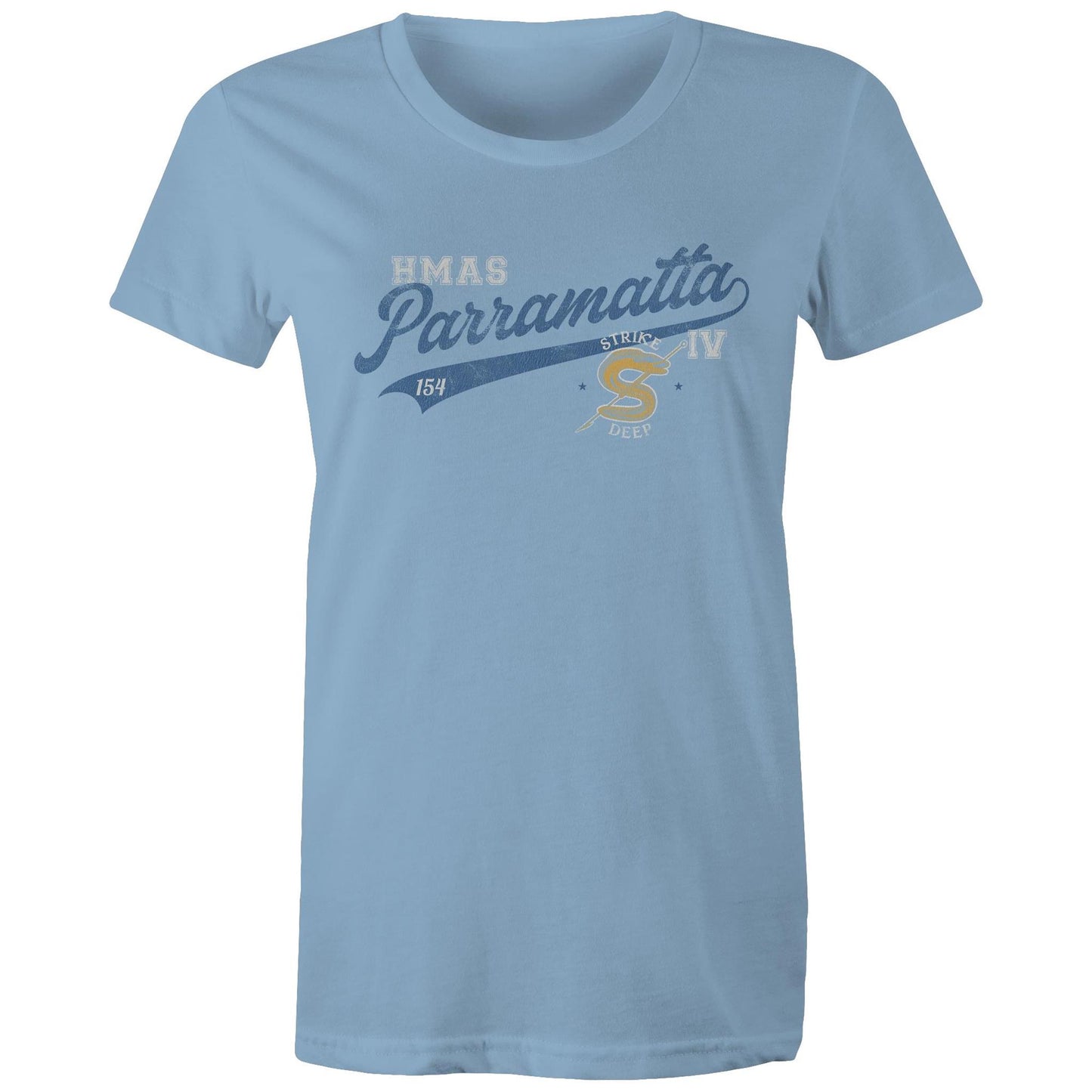 HMAS Parramatta (IV) FFH154 Women's T-shirt (style Bravo)