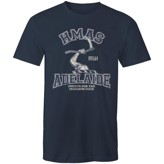HMAS Adelaide (II) FFG01 Men's T-shirt blue (Style Alpha)