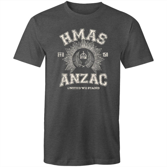 HMAS Anzac (III) FFH150 Men's T-shirt (style Alpha, white)