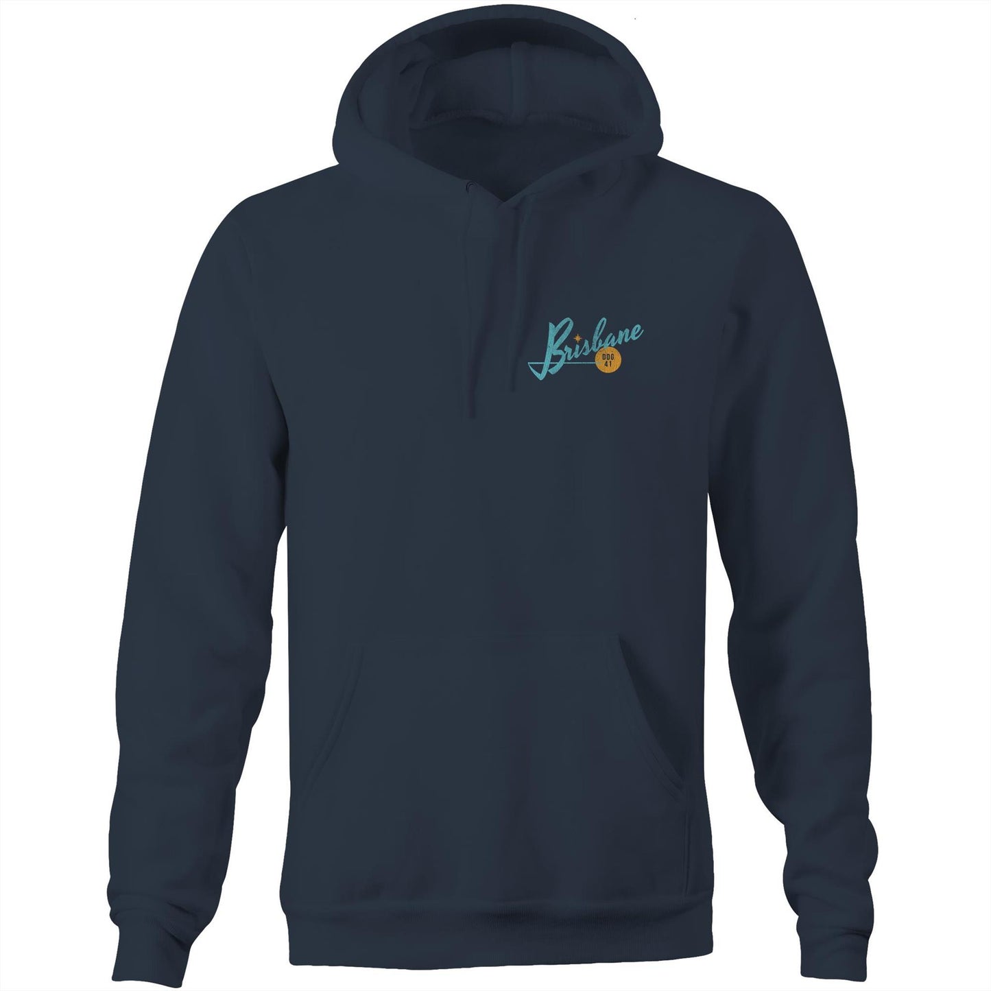 HMAS Brisbane (III) DDG41 Men's Hoodie (style Echo)