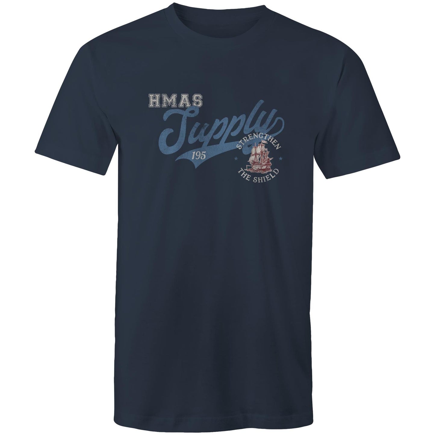 HMAS Supply AOR195 Men's T-shirt (style Bravo)