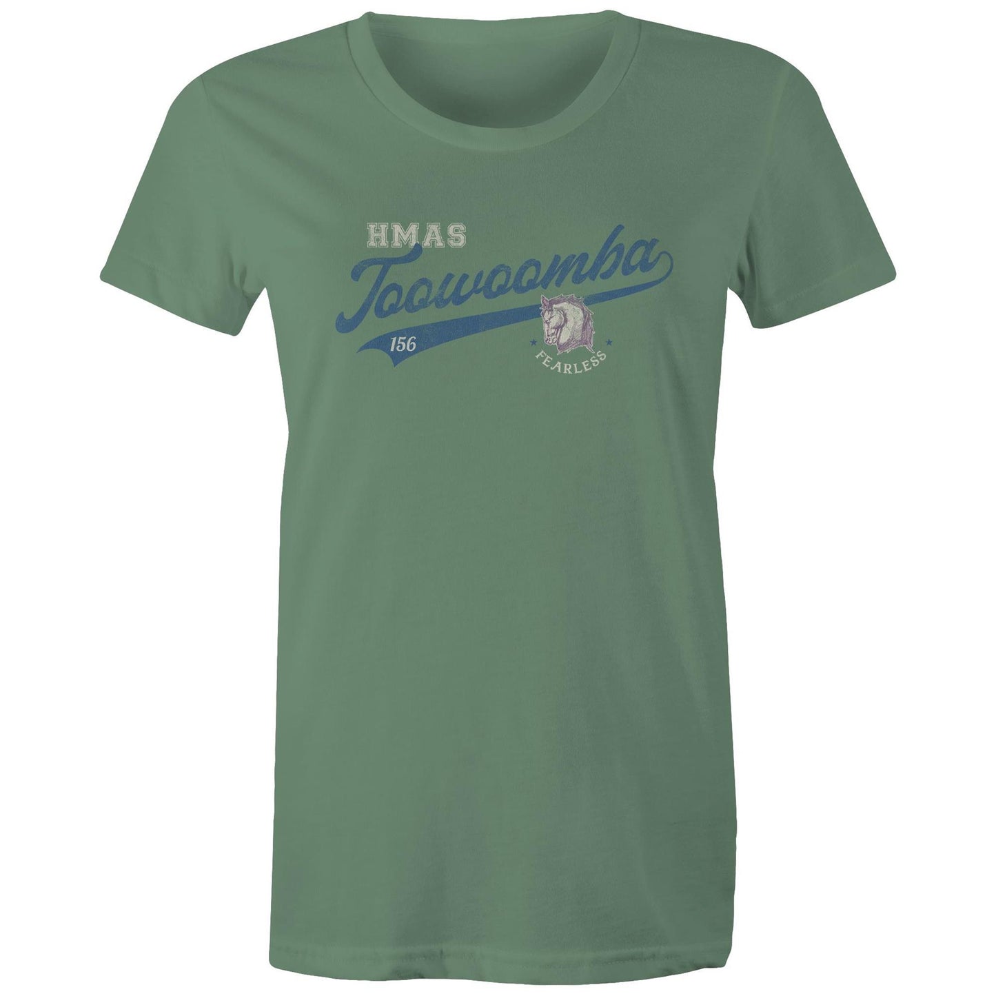 HMAS Toowoomba FFH156 Women's T-shirt (style Bravo)