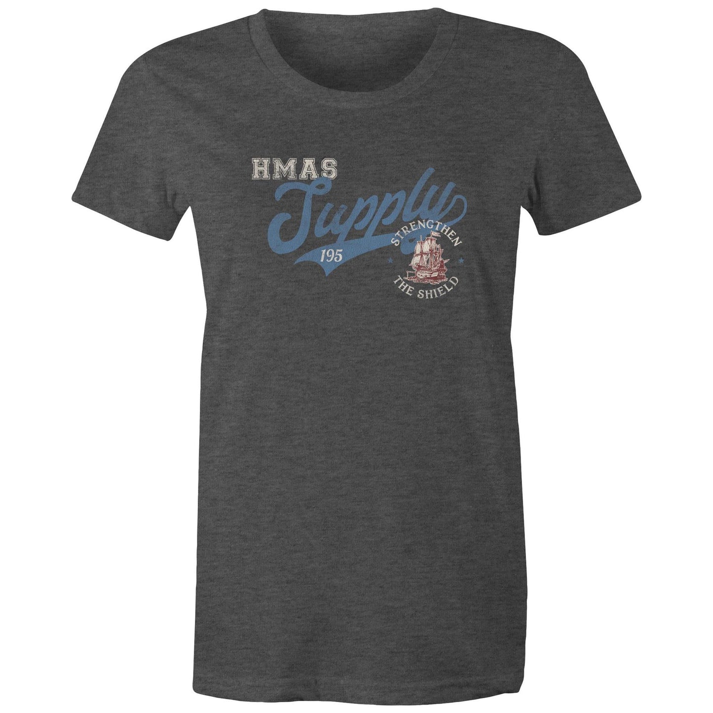 HMAS Supply AOR195 Women's T-shirt (style Bravo)