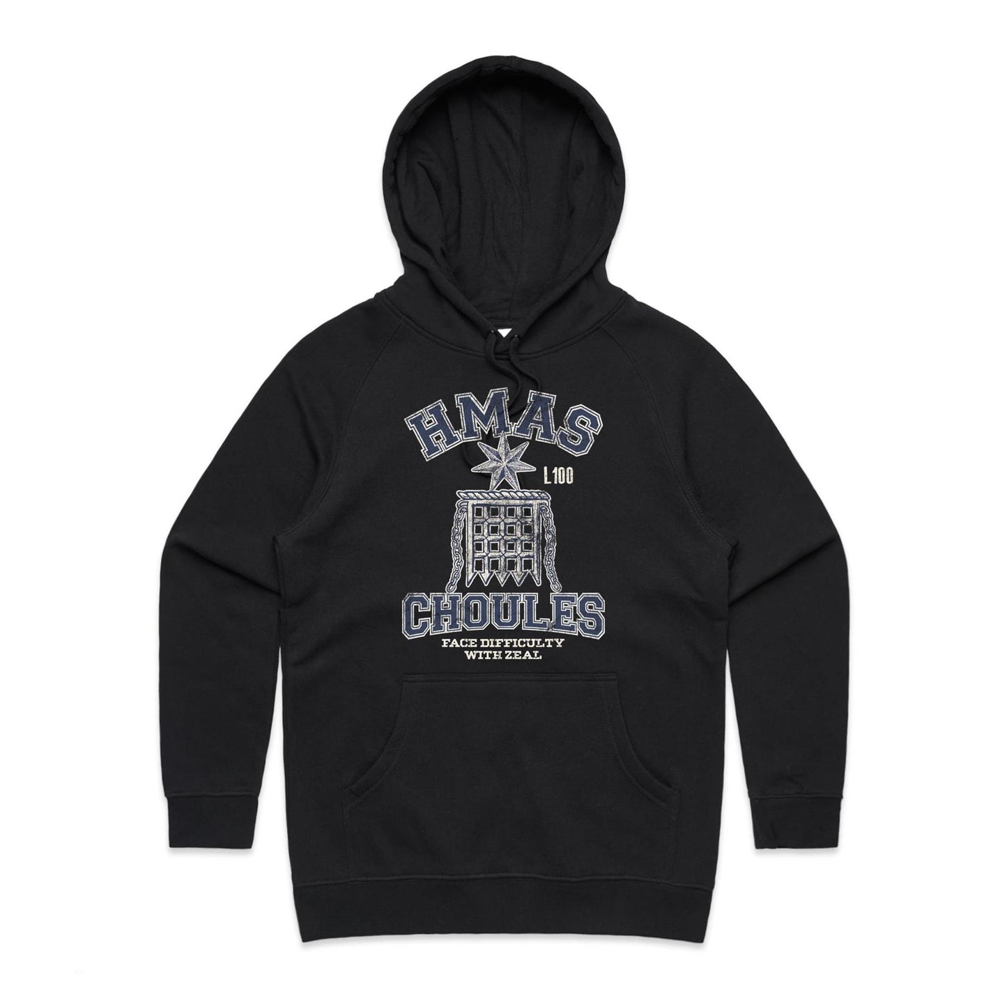 HMAS Choules L100 Women's Hoodie (style Alpha)