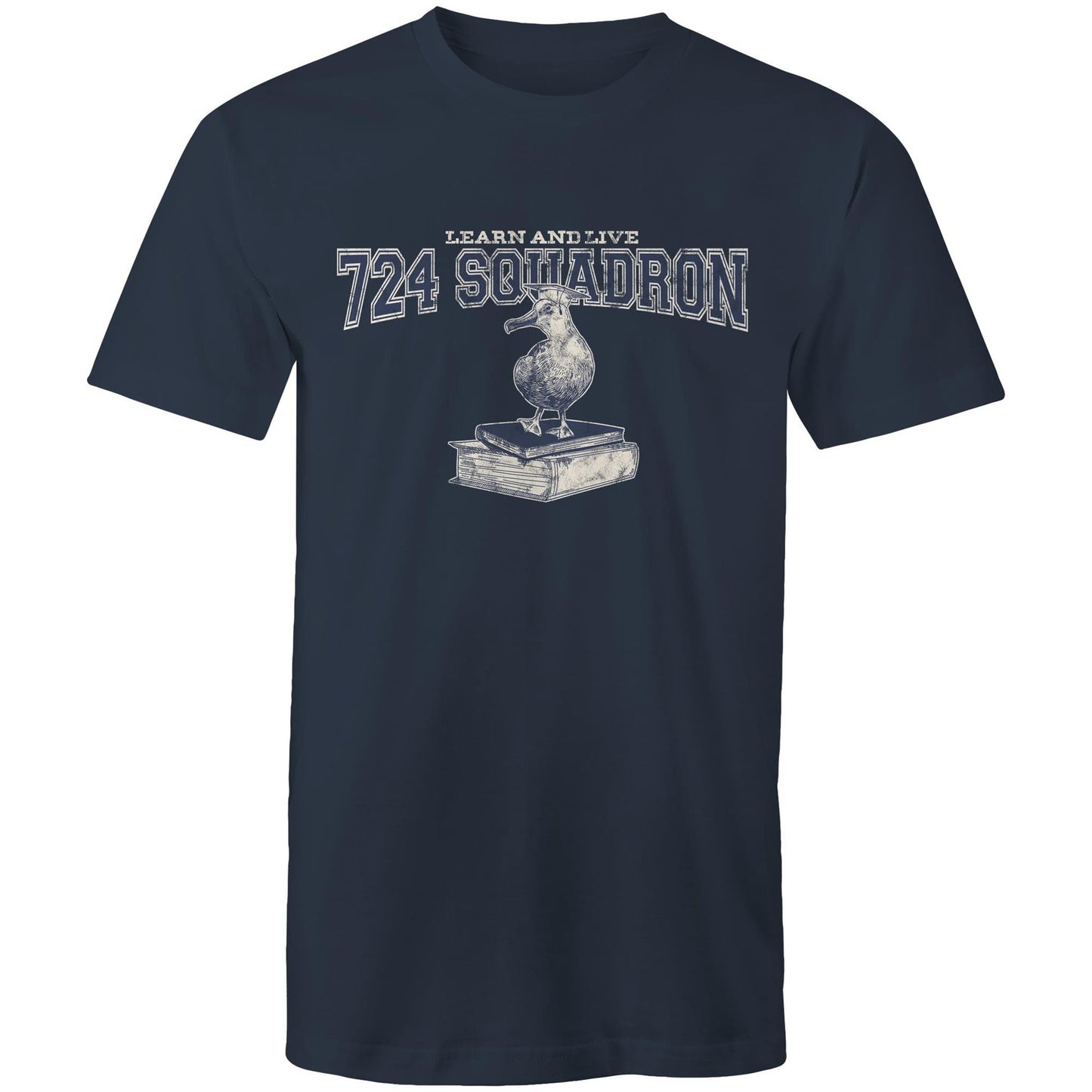 724 Squadron Men's T-shirt (style Alpha, blue)